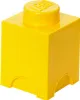 LEGO Aufbewahrungsstein STORAGE BRICK 1 1,2 Liter gelb Produktbild-Vorschau 3