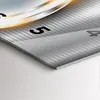 Wallfluent Hodiny - Sklenené Nástenné Hodiny - Tichý Quartz Náhľad obrázku produktu 5
