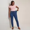 Stretchhose Damen Jeans 5 Pocket mit Gummizug Gr. 36 - 46 Produktbild-Vorschau 4