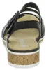 Rieker Damen Sandale Keilsandalette Klettverschluss V3660, Produktbild-Vorschau 10