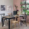 SEDIA IN LEGNO DI FAGGIO Isak naturale DECORATA CON RATTAN Anteprima dell’immagine prodotto 4