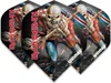 Winmau Rhino Iron Maiden The Trooper Standard Flights Produktbild-Vorschau 1