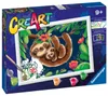 Ravensburger CreArt Roztomilí lenochodi Náhled obrázku produktu 2