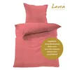 Seersucker Bettwäsche Karo, Landhaus Rot, 100% Baumwolle, Produktbild-Vorschau 4