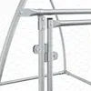 vidaXL Klatka dla kurcząt srebrna 100x105x120 cm Stal Podgląd zdjęcia produktu 11