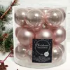 Weihnachtskugeln Glas 4cm 18 Stück - Puderrosa Produktbild-Vorschau 6