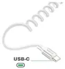 4smarts Spiralkabel USB-C zu USB-C    240 W weiß Produktbild-Vorschau 8
