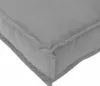 vidaXL Palettenkissen Grau 180 x 40 x 8 cm Oxford-Stoff Produktbild-Vorschau 8