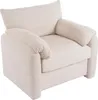 A single armchair on a white background. Produktbild-Vorschau