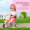 BABY born Dreirad mit Lenkstange für 36 cm und 43 cm Puppen Produktbild-Vorschau 2