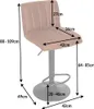 riess-ambiente Drehbarer Barhocker PORTLAND vintage braun Produktbild-Vorschau 7