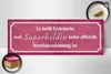 Holzschild Spruch 27x10cm es heißt Erzieherin Superheldin Produktbild-Vorschau 3