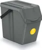 Abfalleimer 4er Set SORTIBOX - steingrau Produktbild-Vorschau 5