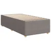 Boxspringbett mit Matratze Taupe 80x200 cm Stoff Produktbild-Vorschau 9