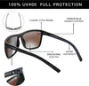 Polarisierte Herren Sonnenbrille TR90 Rahmen UV400 Schutz Produktbild-Vorschau 4