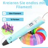 Fleau Kids 3D Stift Starter Pack Blau L - 36m Filament - 12 Produktbild-Vorschau 11