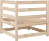 vidaXL 5-tlg. Garten-Sofagarnitur Massivholz Kiefer Produktbild-Vorschau 6