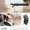 Tectake Massageliege, 205x60x89 cm, 2 Zonen, 4 cm Produktbild-Vorschau 2