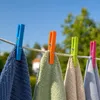 com-four® 120x Wäscheklammer im Sparpack, Kleiderklammern Produktbild-Vorschau 3