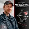 HEYNER® Kit de cric à ciseaux 2 t, hauteur de levage de 98 Voir les images du produit 3