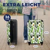 MuchoWow® Koffer Handgepäck Trolley Rollkoffer Kleine Produktbild-Vorschau 5