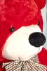 Gustaw Teddybär Groß XXL (Rot, 220cm) Classico- Plüschbär, Produktbild-Vorschau 3