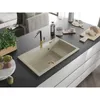Mexen Omar zlewozmywak granitowy 1-komorowy 800 x 480 mm, Podgląd zdjęcia produktu 2