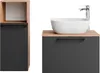 Planetmöbel Waschtischunterschrank Astra 60 cm Gold Produktbild-Vorschau 2