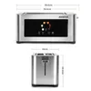 Aigostar Toaster 2/4 Scheiben, 6 Bräunungsstufen, Produktbild-Vorschau 9