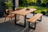 Gartentisch Bogota | 220 x 100 cm | Teakholz massiv | echte Produktbild-Vorschau 3