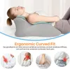 （Gris clair）Oreiller cervical en mousse à mémoire de forme Voir les images du produit 5