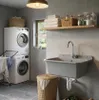 Granitan - Waschbecken - Ausgussbecken - 61x41x30 cm - Grau Produktbild-Vorschau 6