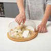 NAVA Plateau à fromage / Plateau en bambou avec couvercle Voir les images du produit 4