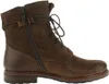 A side view of a brown leather boot. Produktbild-Vorschau