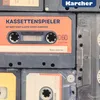 A collage of vintage cassette tapes, some with labels and some transparent. Produktbild-Vorschau