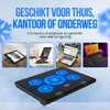 Strex Laptop Cooler - 12" - 17 Inch - Verstelbaar - 5 Productafbeelding-voorbeeld 8