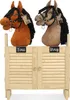 Hobby Horse grande stalla a doppia ala con porte Anteprima dell’immagine prodotto 1