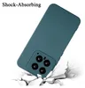 A teal phone case is shown falling and impacting a surface, illustrating its shock-absorbing capabilities. Náhled obrázku produktu