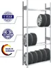 Reifenregal TIRE PRO  Germany | Komplettregal | HxBxT Produktbild-Vorschau 7