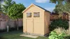 WOODTEX Naturbelassen 180 x 120 cm Gartenhaus Sylta 1, 14 Produktbild-Vorschau 18