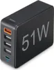 Ładowarka Hama z kablem sieciowym 4x USB/USB-C 51W Podgląd zdjęcia produktu 3