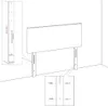 vidaXL Kopfteil mit Ohren Creme 83x23x118/128 cm Stoff -  Produktbild-Vorschau 16