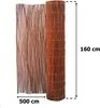 BOGATECO Weidenmatte Sichtschutz Zaun aus Holz | 160 cm Produktbild-Vorschau 1