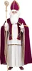 A person dressed as Saint Nicholas, holding a staff. Produktbild-Vorschau