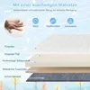 COSTWAY 3 in 1 Beistellbett mit Matratze, Babybett 6 Fach Produktbild-Vorschau 9
