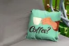 MuchoWow® Outdoor Kissen - Retro - Kaffee? - Sprichwörter - Produktbild-Vorschau 2