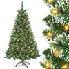 XMTECH 240 cm PVC kunstkerstboom met warm witte Productafbeelding-voorbeeld 1