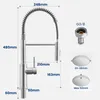 Wasserhahn Küche Spiralfederarmatur, 2 Strahlarten Produktbild-Vorschau 3