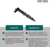 KOTARBAU® Ladenband Schmiedeeisen mit Kloben 400 mm Türband Produktbild-Vorschau 2