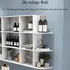 Wand-Eckregal 3er Set, 30 cm, Ohne Bohren, Dreieckig, Produktbild-Vorschau 3
